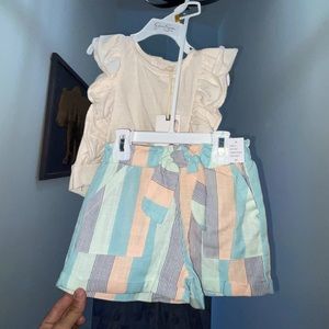 Adorable 3t Jessica Simpson short set!